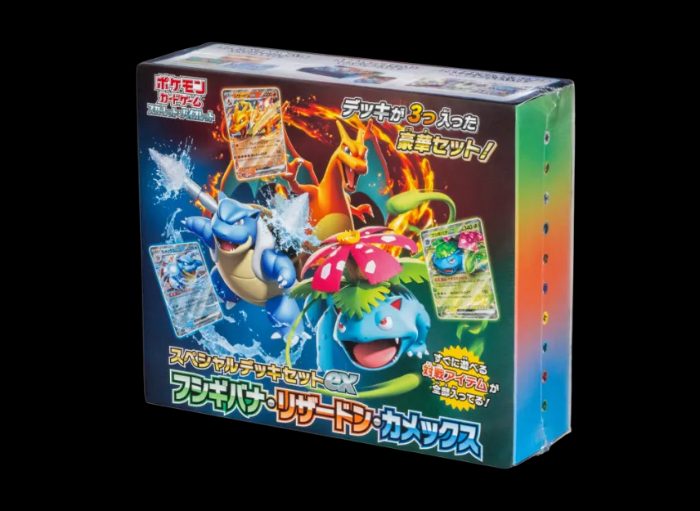 Venusaur & Charizard & Blastoise
